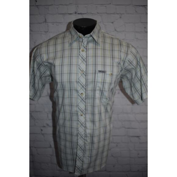 Columbia Titanium Fishing Shirt Men Size Medium Performance Hiking Vented - Picture 6 of 7